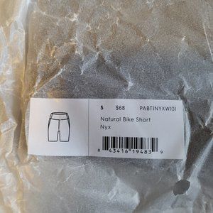 COPY - allbirds Women's Natural Bike Short Natural Black Size Small